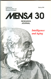 Intelligence and Aging