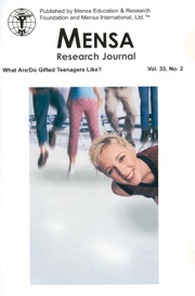 What Are/Do Gifted Teenagers Like?