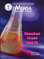 Chemical Abuse and IQ