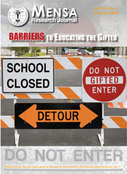 Barriers to Educating the Gifted