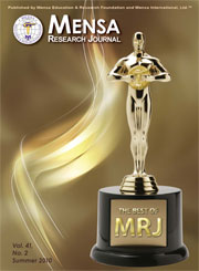 The Best of Mensa Research Journal