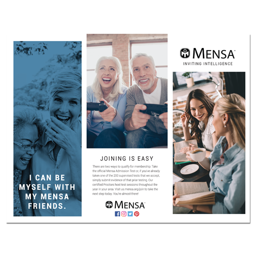 Brochures, American Mensa