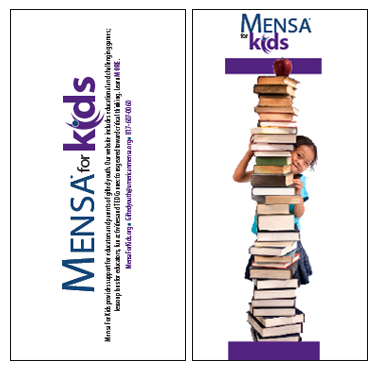 Bookmarks, Mensa for Kids
